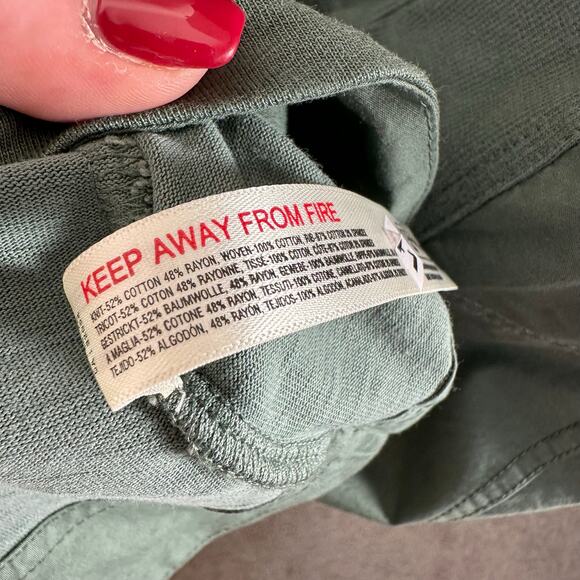 Daily Practice NWT by Anthropologie Women’s Sleeveless Halter Dress in Green XL - Picture 10 of 16